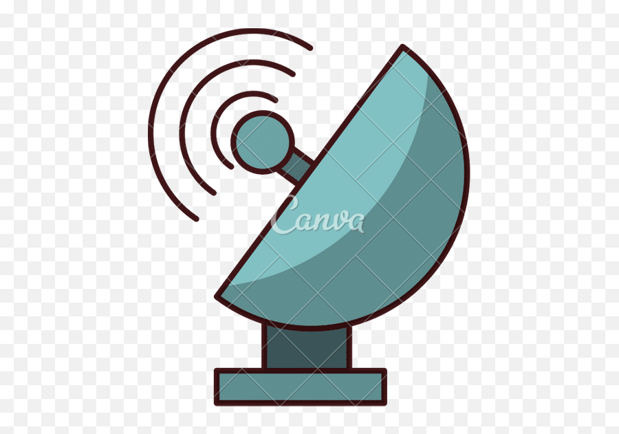 Antenna Satellite Icon - Canva Telecommunications Engineering Png,Dish Antenna Icon