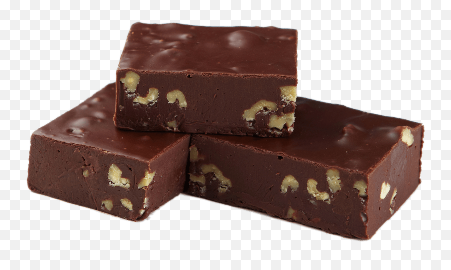 Chocolate Walnut Fudge Transparent Png - Chocolate Fudge Png,Walnut Transparent