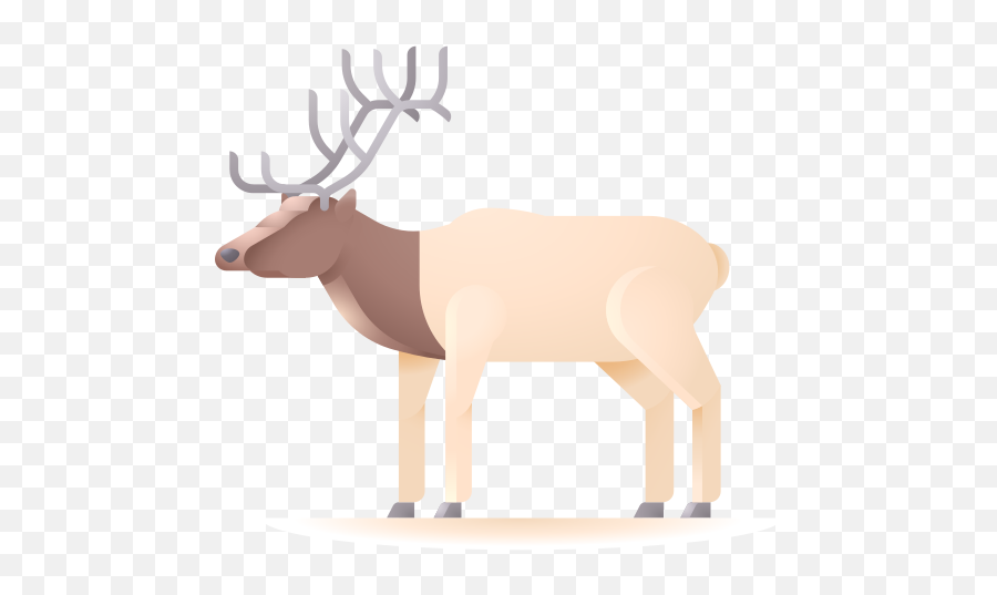 Elk - Free Animals Icons Caribou Png,Elk Icon