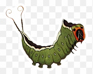 Puss Moth Caterpillar Sticker - Parasitism Png,Moth Icon
