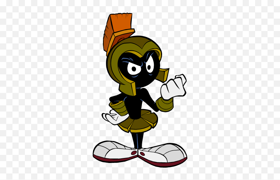 Marvin The Martian - Duck Dodgers Marvin The Martian Png,Marvin The Martian Png