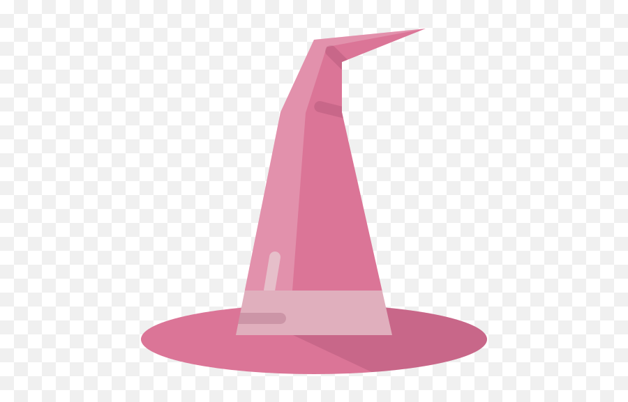 Witch Hat - Free Halloween Icons Pink Witch Hat Transparent Png,Witch Hat Icon