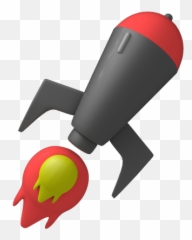Rocket Icon - Download in Colored Outline Style Explosive Weapon png