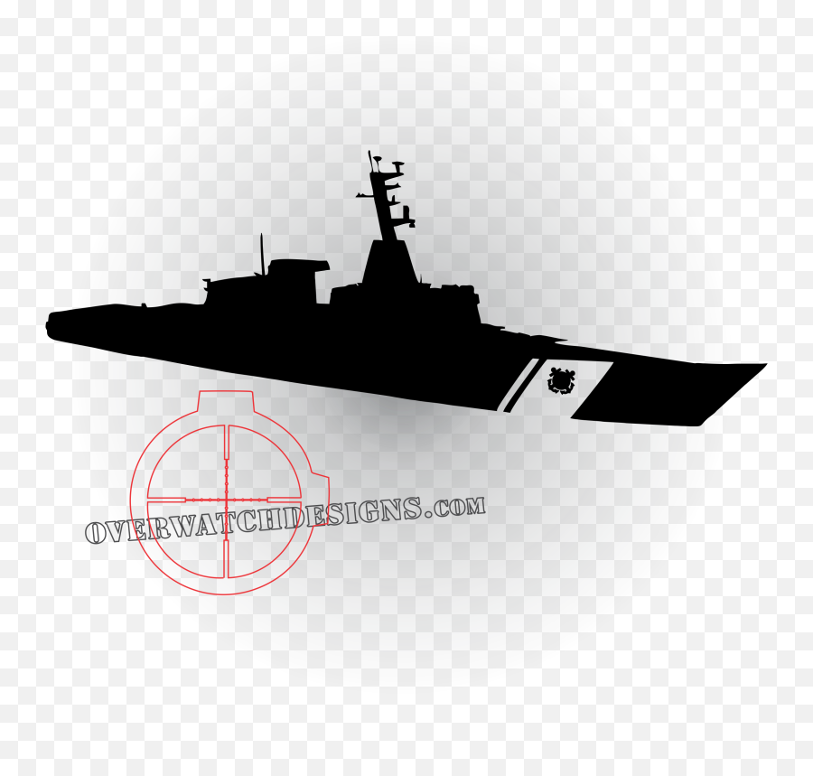 Coast Guard Ship - Silhouette Aircraft Carrier Stencil Png,Battleship Icon