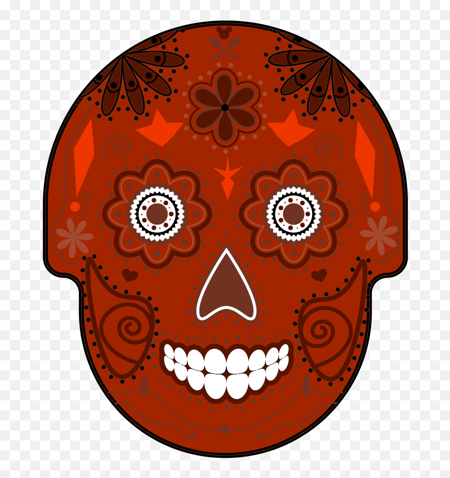 Illustrator Sugar Skull Project - Scary Png,Calavera Icon