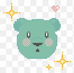 Bear - GitHub Pixel Mario Coin png