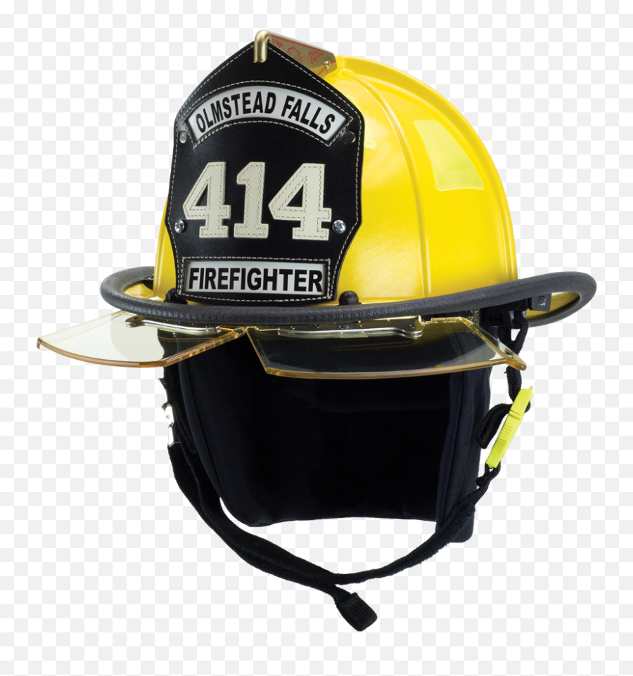 Cairns 1044 Helmet Yellow Nfpa Osha - Fireman Helmet Cairns G5a Png,Icon Helmet Visor Clips