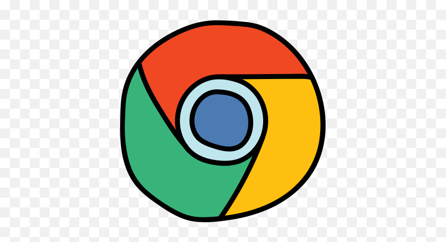 Chrome Icon In Doodle Style Png How To Create A Desktop For Google