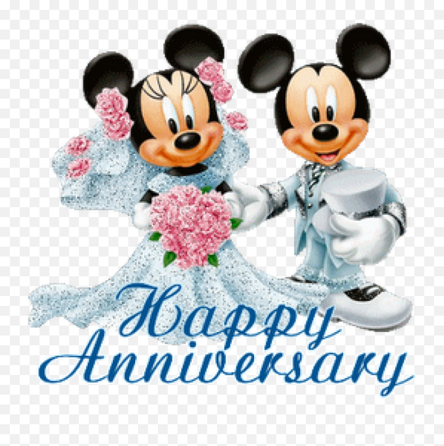 Clipart Stock Anniversary Vector Happy - Mickey And Minnie Mouse Anniversary Png,Anniversary Png