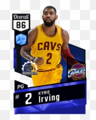 Kyrie Irving Myteam Sapphire - Kevin Durant Basketball Card Png,Kyrie Png