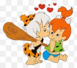 Bam Rubble And Pebbles Flintstone - Pebbles Flintstone And Bam Bam Png,Rubble Png