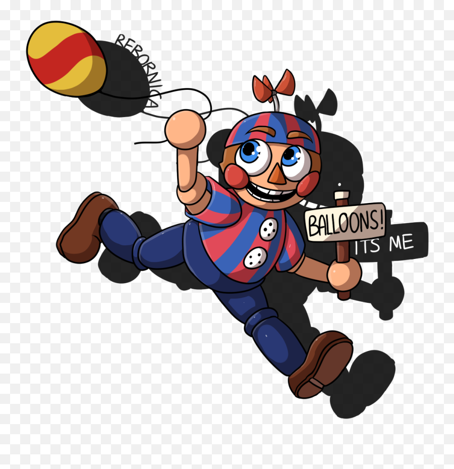 Oballoons Its Me Five Nights - Balloon Five Night At Freddy Balloon Boy Png,Its A Boy Png