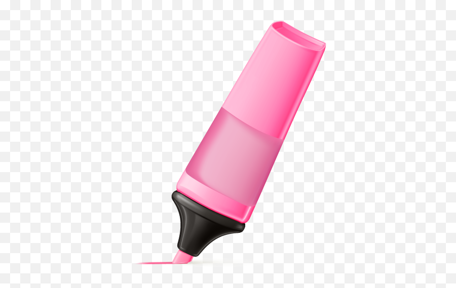 Highlighter Icon Myiconfinder - Png Pink Highlighter,Highlighter Png