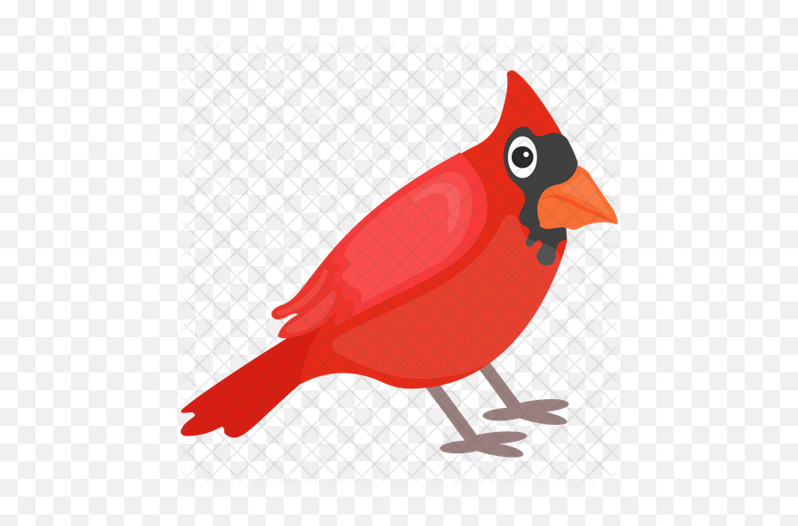 Cardinal Bird Icon Of Flat Style - Restaurante Marisco Png,Red Bird Png