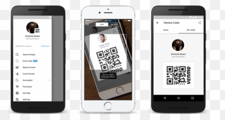 Venmo Rolls Out Qr Codes For User Profiles In Its Mobile App - Qr Code Png,Venmo Png
