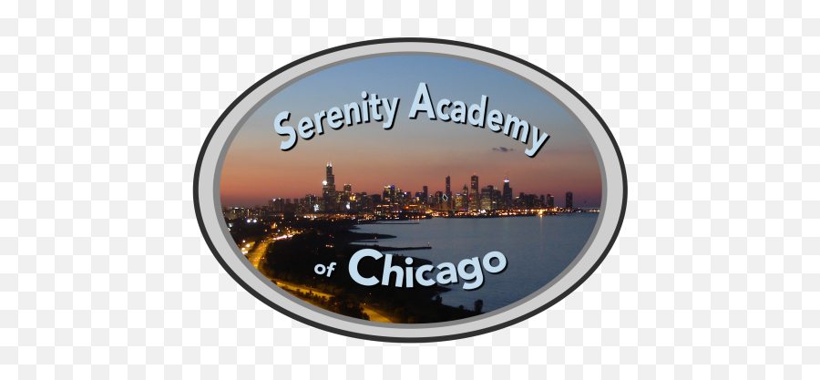 Cropped - Saoccirclelogopng U2013 Serenity Academy Chicago Skyline,Chicago Skyline Png