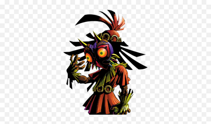 Skull Kid - Zelda Mask Skull Kid Png,Skull Kid Png