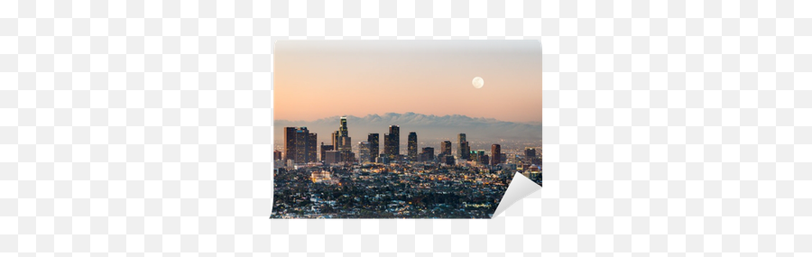 Los Angeles Skyline Wall Mural Pixers - Los Angeles Png,Los Angeles Skyline Png