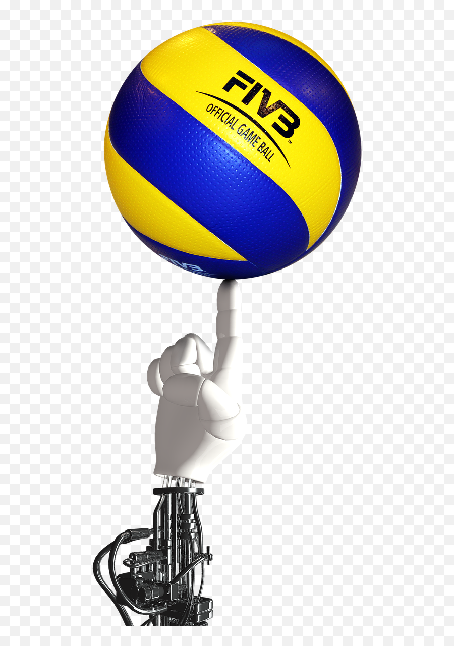 Volleyball Ball Robot Hand - Free Photo On Pixabay Mikasa Mva 200 Volleyball 5 Png,Robot Hand Png