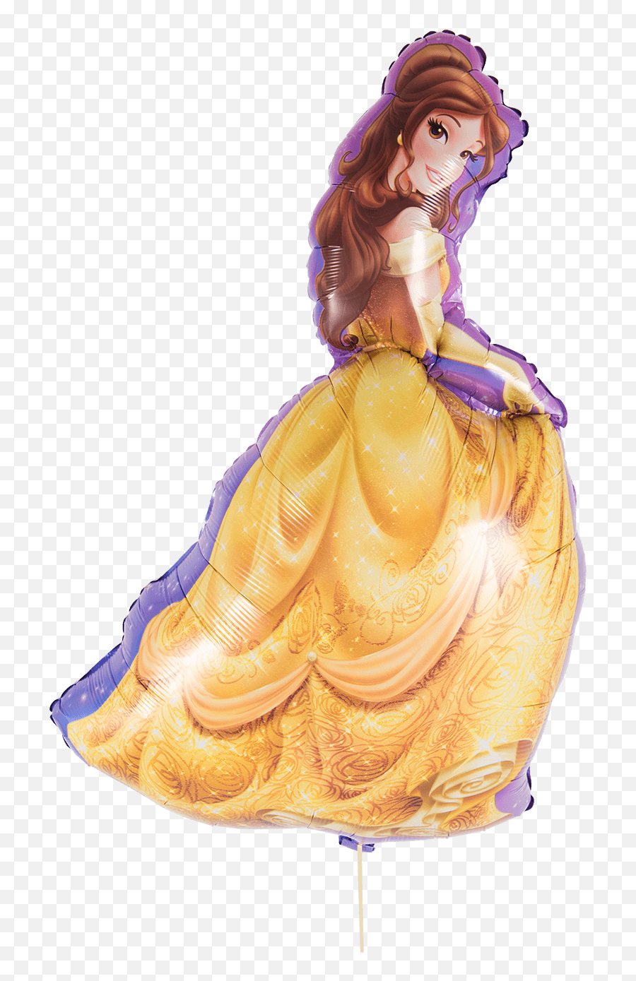 Disney Princess Belle Supershape Balloon - Beauty And The Beast Png,Belle Transparent