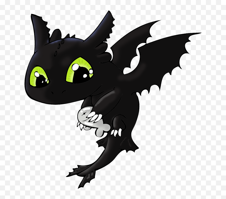 Dragon Clipart Toothless - Dragon Clipart Png,How To Train Your Dragon Png