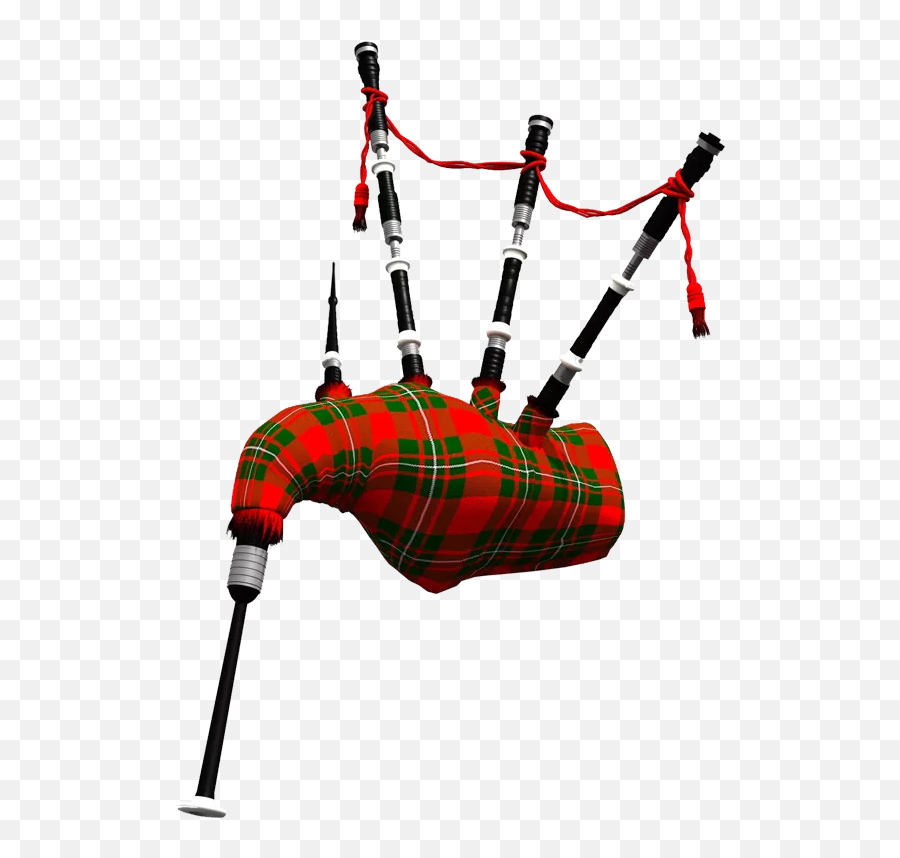 Bagpipes Transparent Background Red Tartan - Bagpipes Png,Kiss Mark Transparent Background