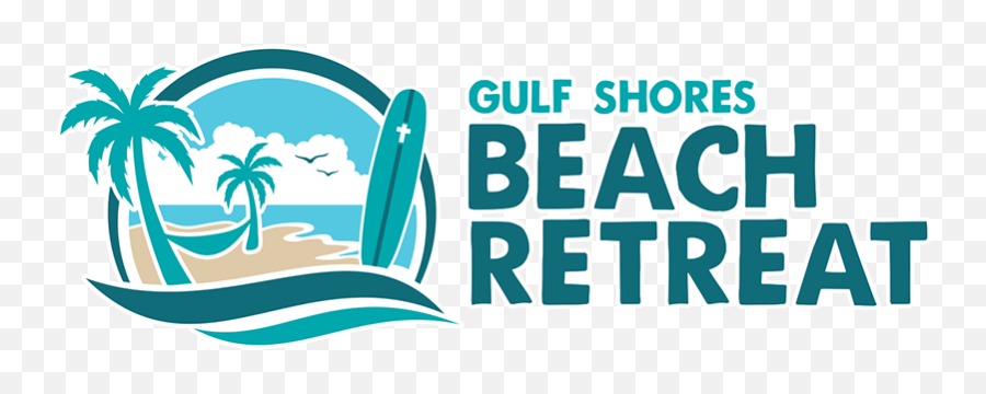 Gulf Shores Beach Retreat - Clip Art Png,Beach Logo