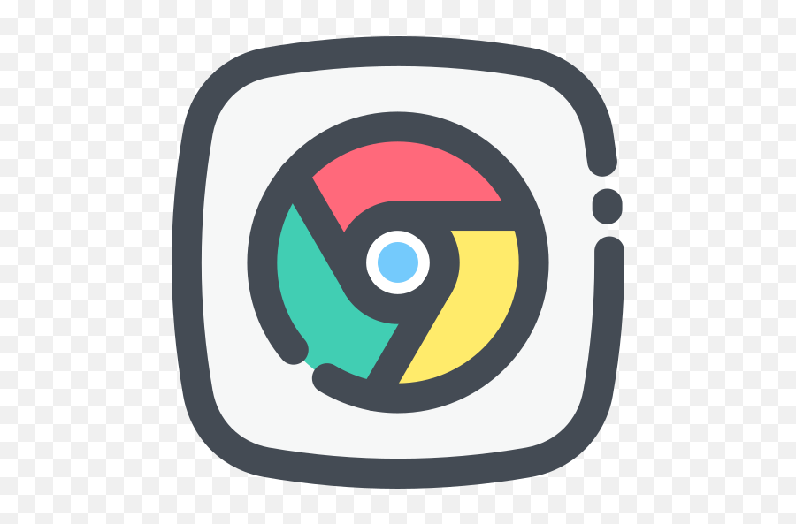 Social Media Logo Chrome Free Icon - Medios De Comunicacion Logo Png,Social Media Logo