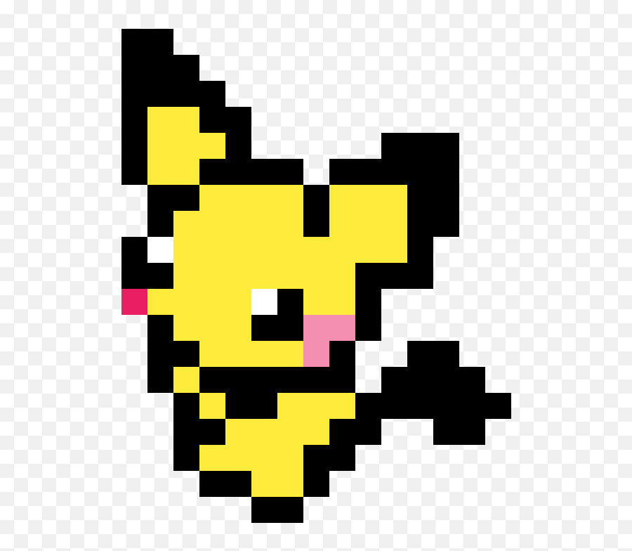 Pixilart - Pixel Pichu By Pixelartist232 Pokemon Pixel Art Pichu Png,Pichu Transparent