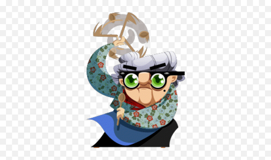 Grandma - Cartoon Png,Grandma Png