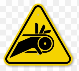 Clip Arts Related To - Warning Hand Safety Sign Png Pinch Point