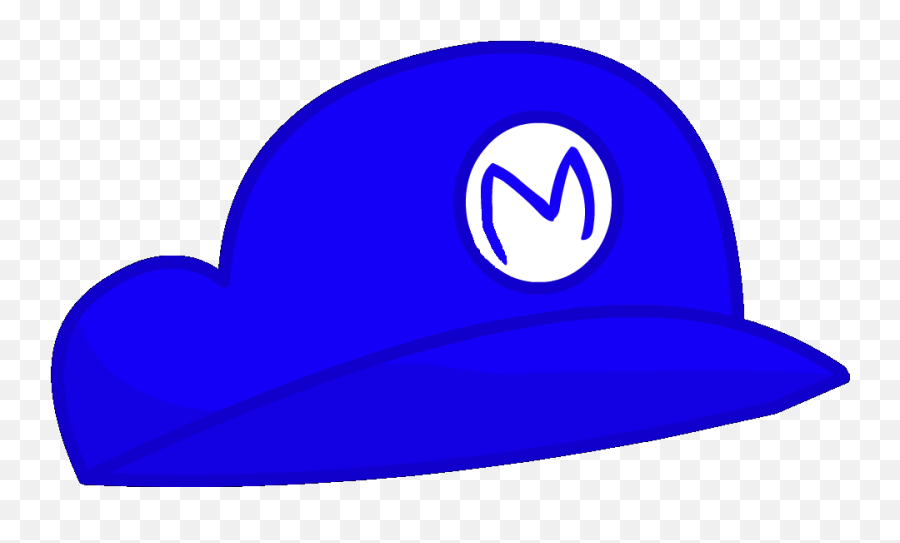 Mario Hat Transparent Background - Blue Mario Hat Transparent Png,Mario Hat Png