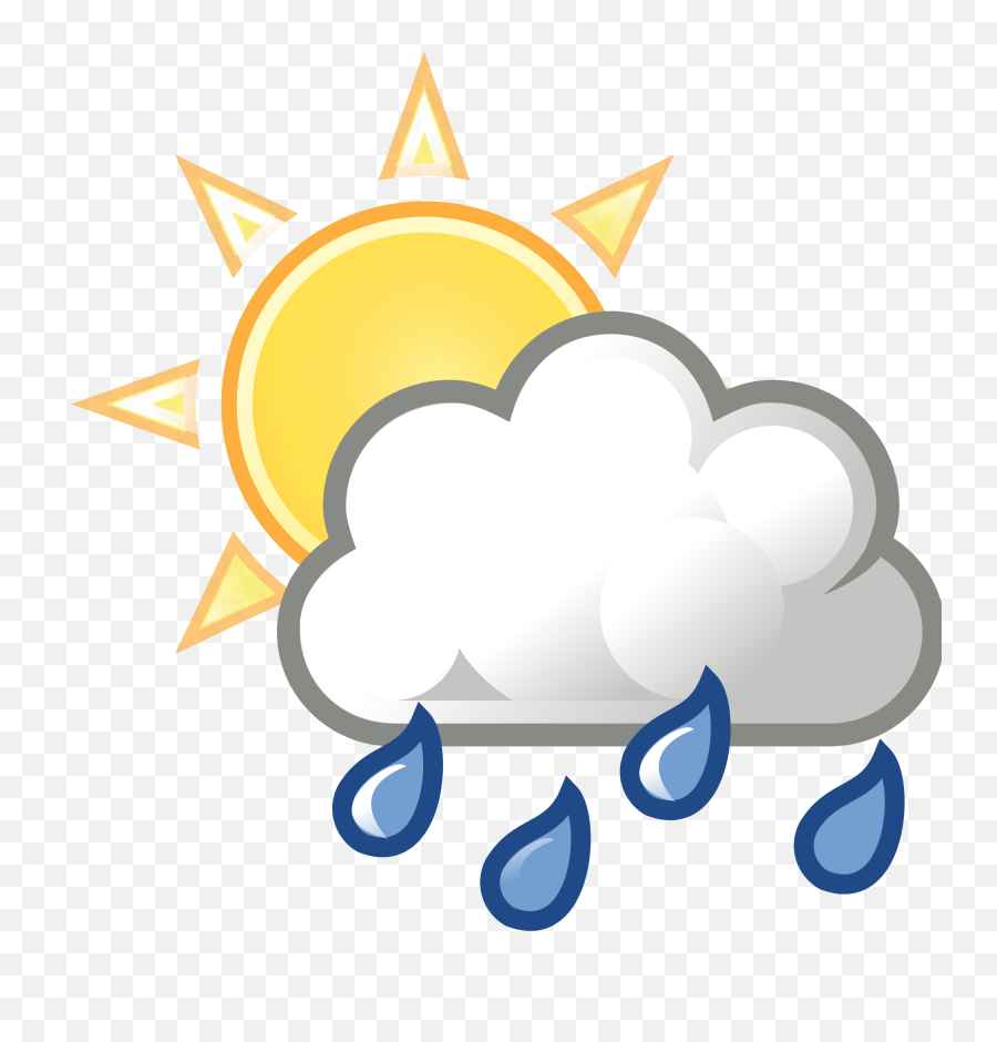 Library Of Cloud And Sun Jpg Free Stock Png Files - Sun Clouds And Rain,Rain Cloud Png