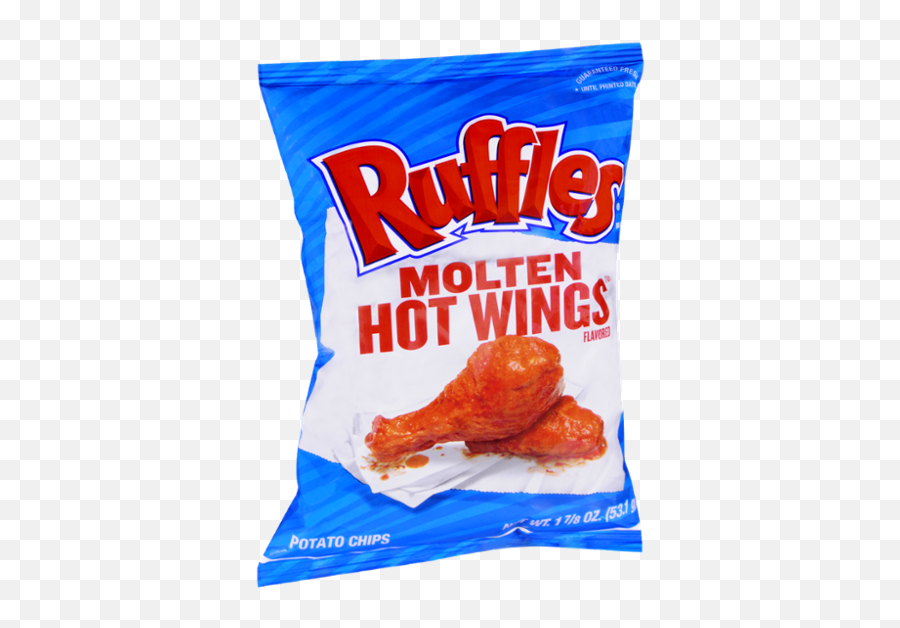 Download Hd Ruffles Potato Chips Sour - Ruffles Molten Hot Wings Png,Ruffles Png