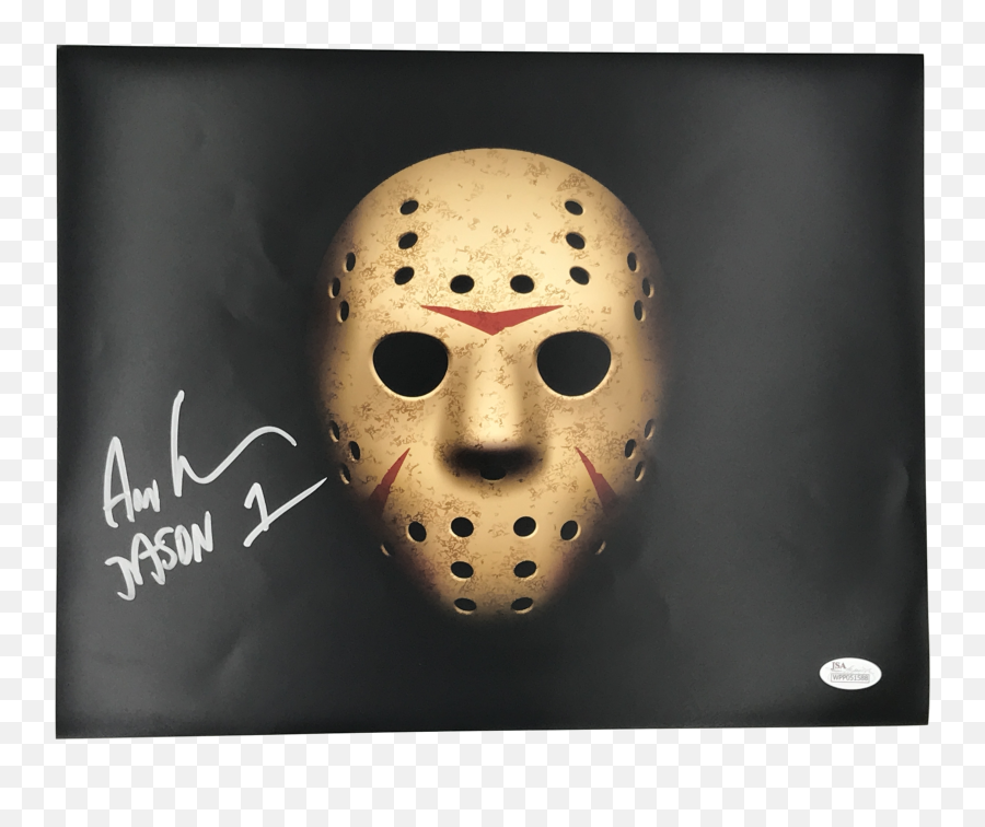 Ari Lehman Signed And Inscribed Jason 1 Mask Png