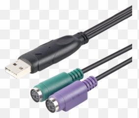 Usb Am To Ps2 Adapter Cbe - Usb Png,Ps2 Png