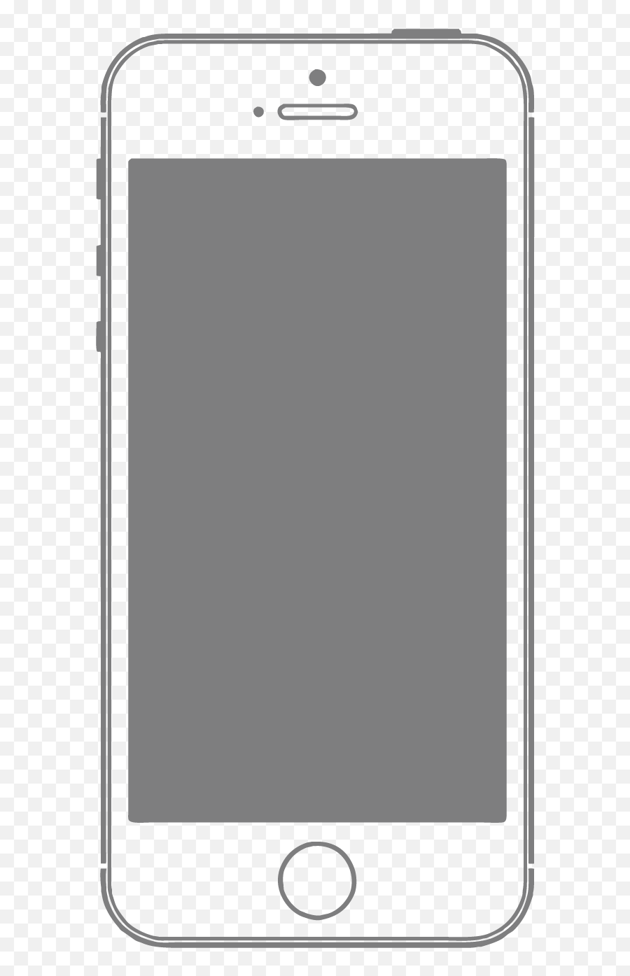 Feature Phone Vector Hq Png Image - Iphone Png,Iphone Frame Png
