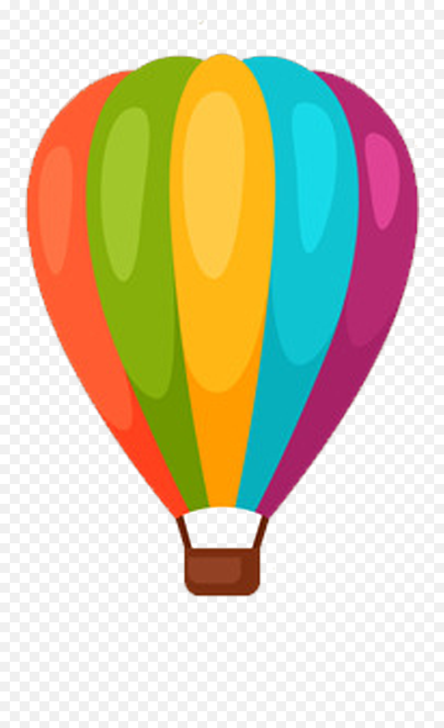 Gas Clipart Air Ballon - Air Balloon Cartoon Png Transparent Hot Air Ballon Cartoon,On Air Png