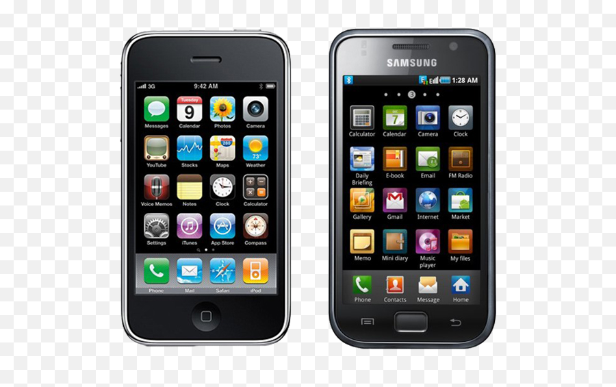 Apple Accuses Samsung Of Copying Iphone Icons And Has The - Iphone 3gs Png,Iphone Icons Png