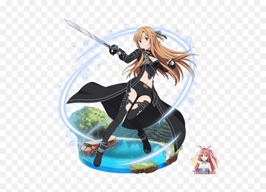 Asuna Yuuki 109 - Black Asuna Png,Asuna Transparent