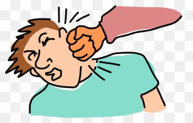 Transparent Hitting Someone - Punching Face Clipart Png,Hit Png