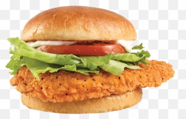 Wendys Spicy Chicken Sandwich - Spicy Chicken Sandwich From Png,Wendys Png