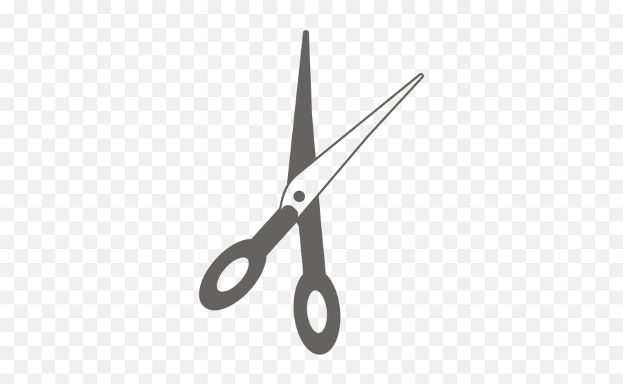 Scissors Grey Icon - Solid Png,Scissors Icon Png