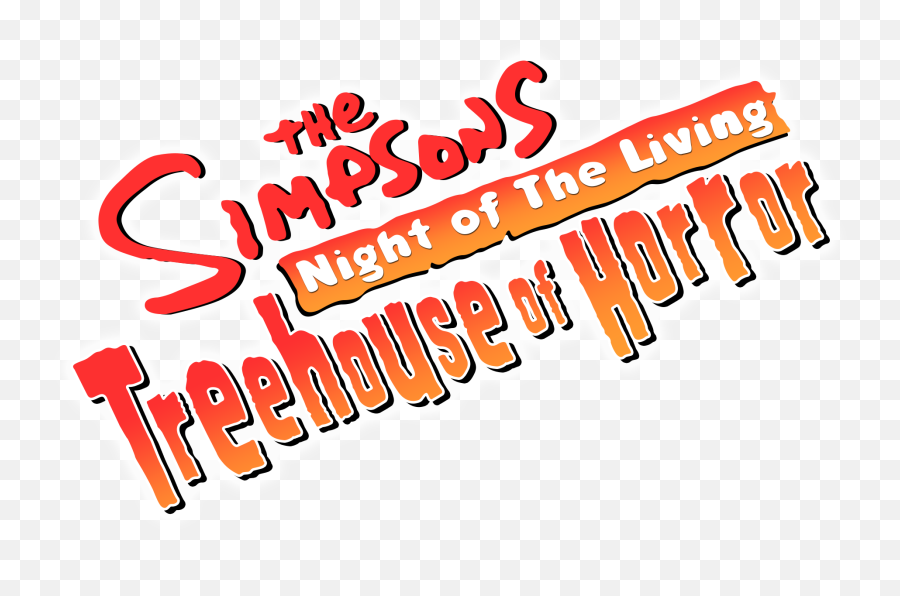Night Of The Living Treehouse Horror - Simpsons Night Of The Living Treehouse Png,The Simpsons Logo Png