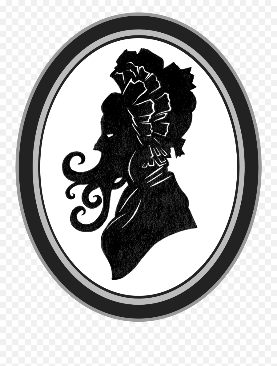 Lady Cthulhu Silhouette Soft Enamel Pin Png