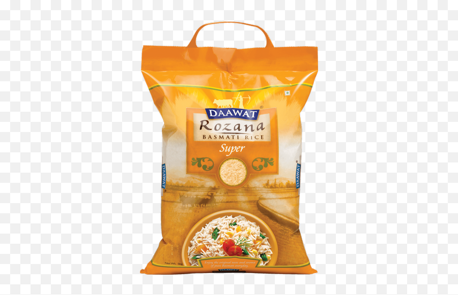 Daawat Rozana Super Basmati Rice Pack Size 10 Kg Id - Daawat Rozana Basmati Rice 5kg Png,Rice Png