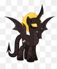 Download Hd Das Leben Curved Horn - Pony Demon png