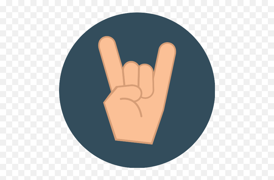 Heavy Metal Vector Svg Icon - Sign Language Png,Heavy Png