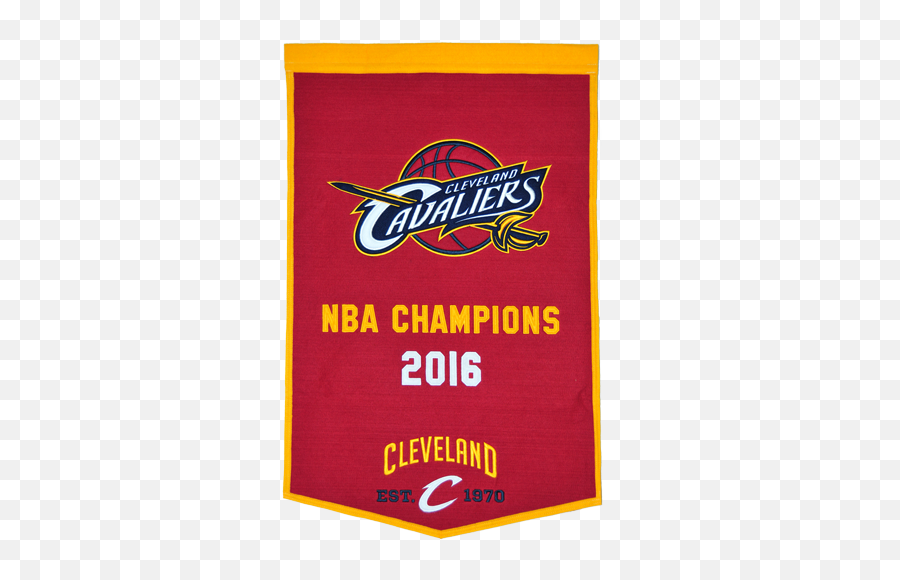 Cleveland Cavaliers Nba Finals Championship Dynasty Banner - With Hanging Rod Cleveland Cavaliers Png,Cleveland Cavaliers Logo Png