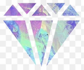 Freetoedit Sticker Diamond Purple Blue - Aesthetic png
